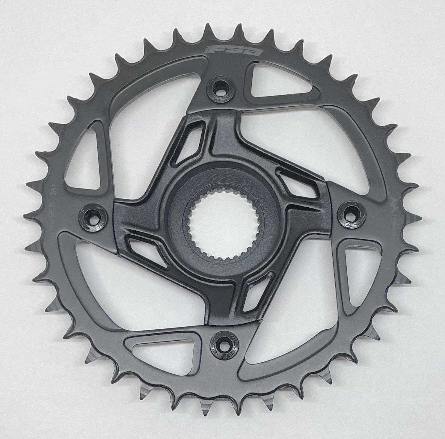 FSA Kettenblatt 104mm ø 38 Zähne Megatooth Stahl für Bosch Gen.4 Boost 52mm (148mm) WB486A-38T ***