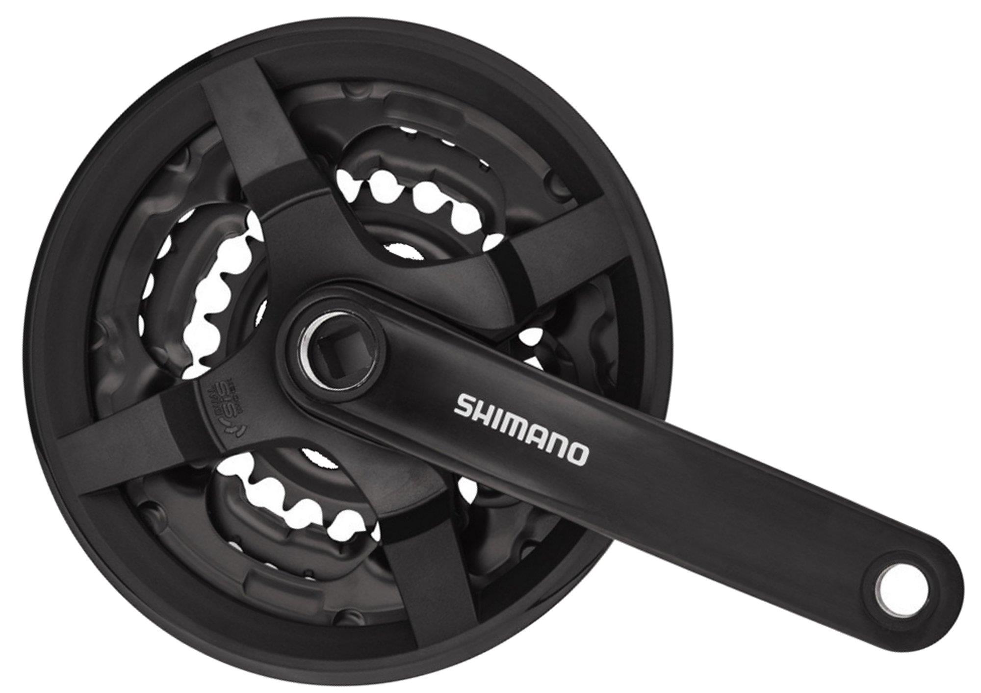 Shimano Kurbelsatz Tourney TY-301 24-34-42 Zähne FC-TY301 6/7/8-fach